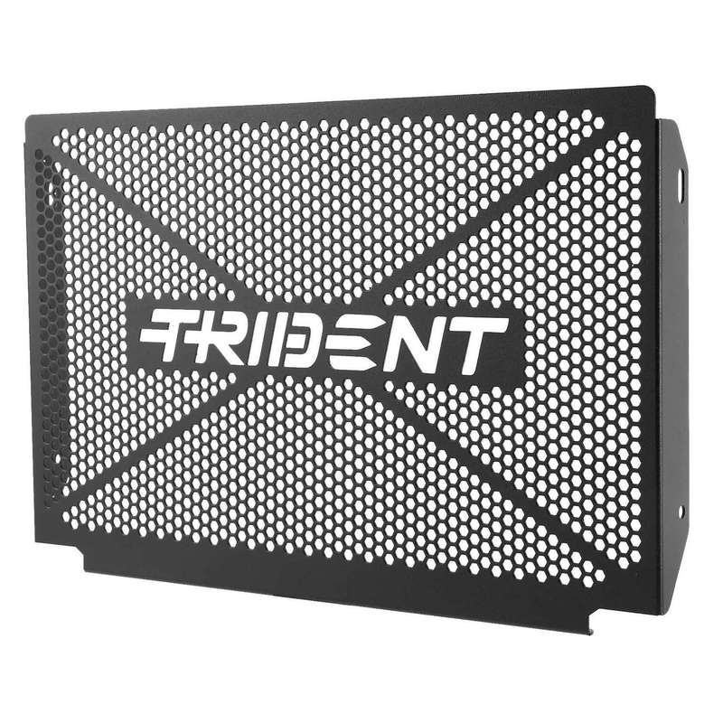 Motorcycle Accessories Black Radiator Grille Cover Protector for Trident 660 2021 to 2022
