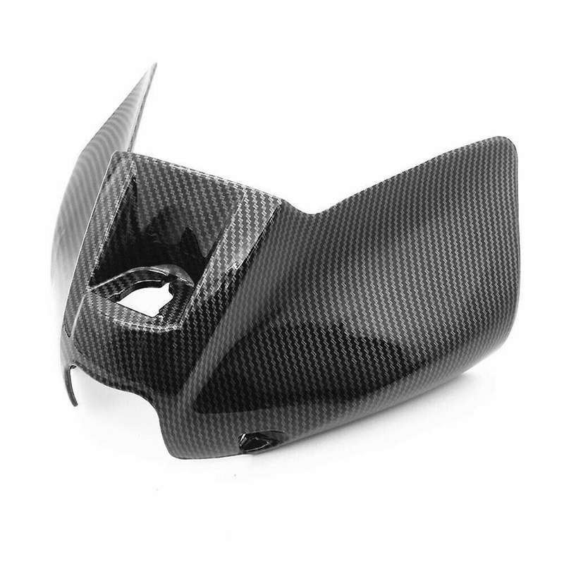 Motorcycle Accessories for 12-2016 Ninja 650 Carbon Fiber Pattern Gas Tank Cover Ignition Key Fairin