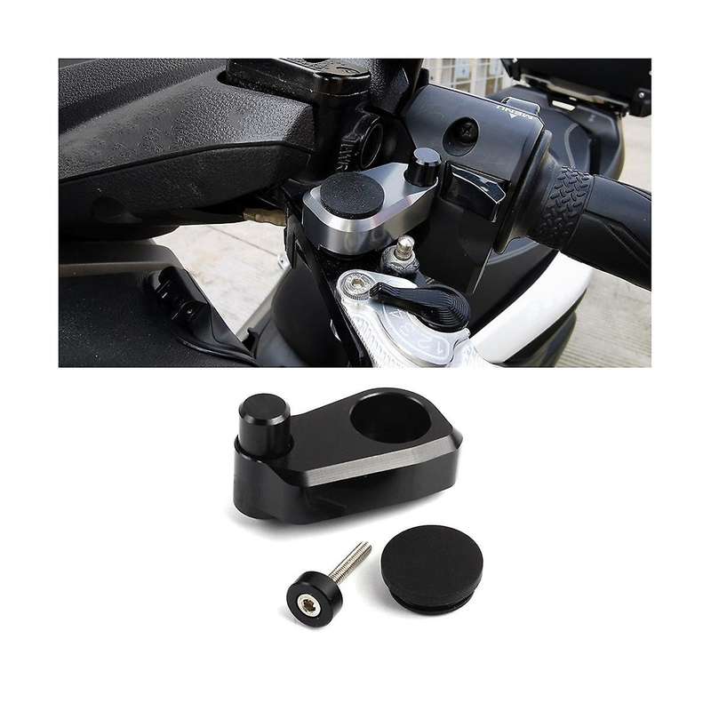 Motorcycle Accessories for Nmax 155 V1&v2 Aluminum Alloy Rear Brake Button Cover Black