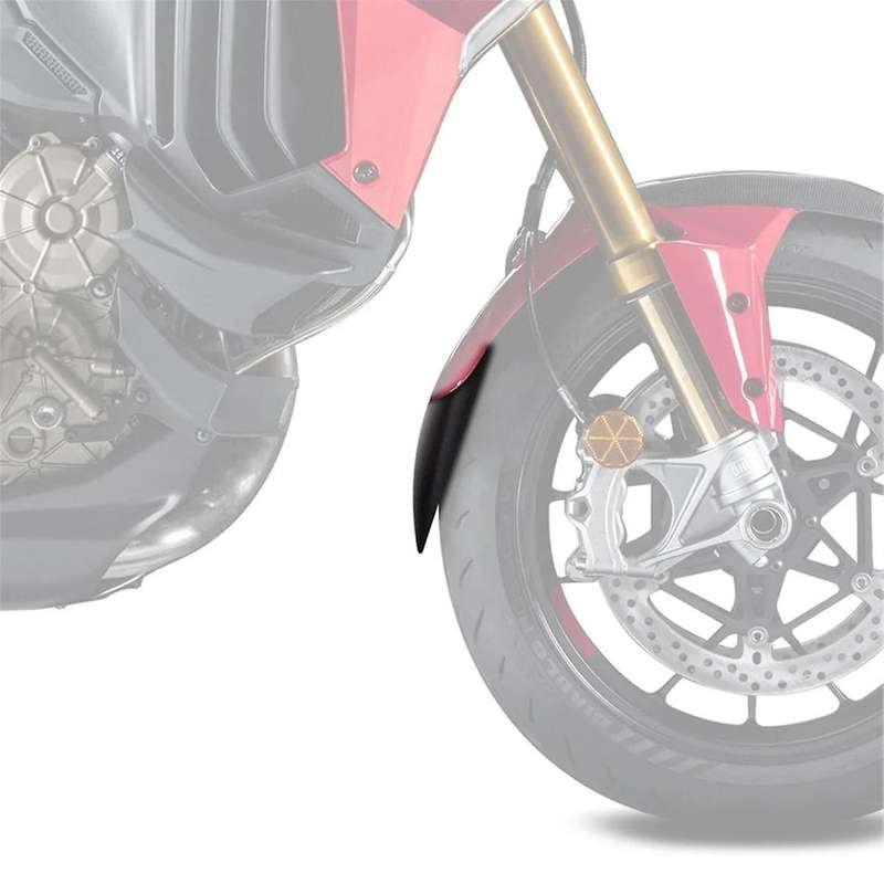 Motorcycle Accessories Front Mudguard Extender Extension for V4 Pikes 2021-2023 2024