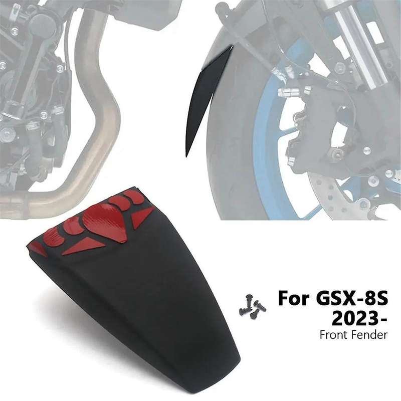 Motorcycle Accessories Front Mudguard Extension Engine Mud Guard for GSX-8S GSX8S GSX 8S GSX-8S 2023
