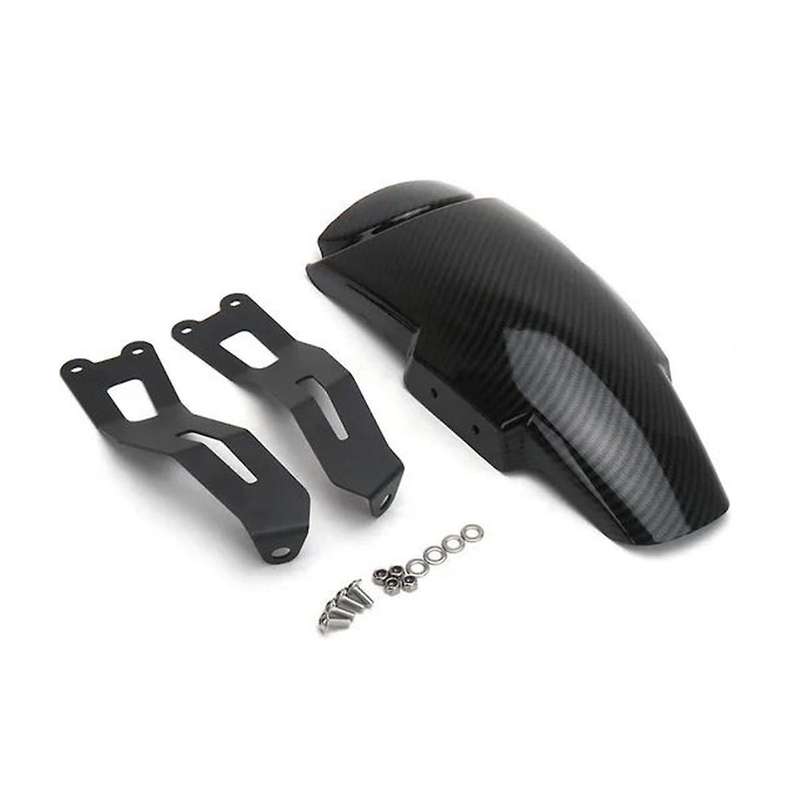 Motorcycle Accessories Front Wheel Extender Mudguard Mud Flap for DesertX Desert X 2022 2023(Black)