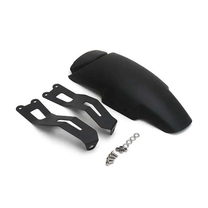 Motorcycle Accessories Front Wheel Extender Mudguard Mud Flap for DesertX Desert X 2022 2023(Black)