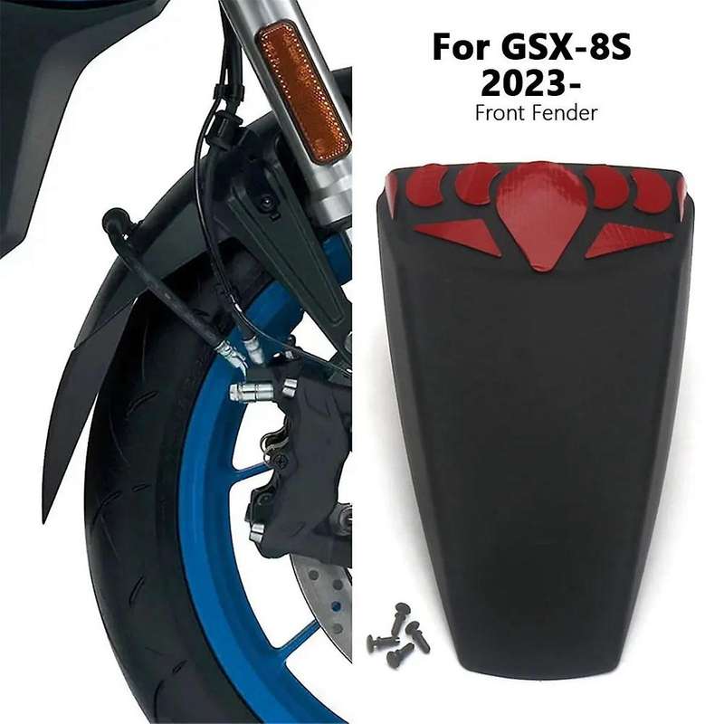 Motorcycle Accessories Front Mudguard Extension Engine Mud Guard for GSX-8S GSX8S GSX 8S GSX-8S 202