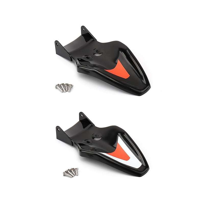 Motorcycle Accessories Front Tip Beak Fairing for 390 ADV 390 Adventure(Black & White)