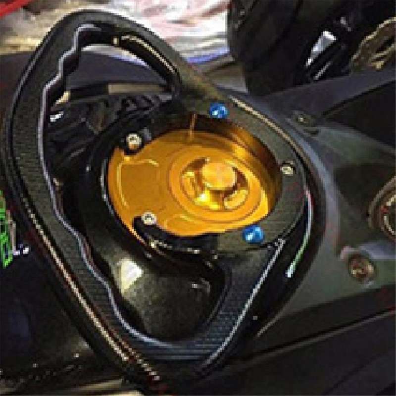 Motorcycle Accessories Fuel Tank Armrest Cover Car 5-hole Fuel Tank Cap for 250 Series Gsx250 Rgw/dl