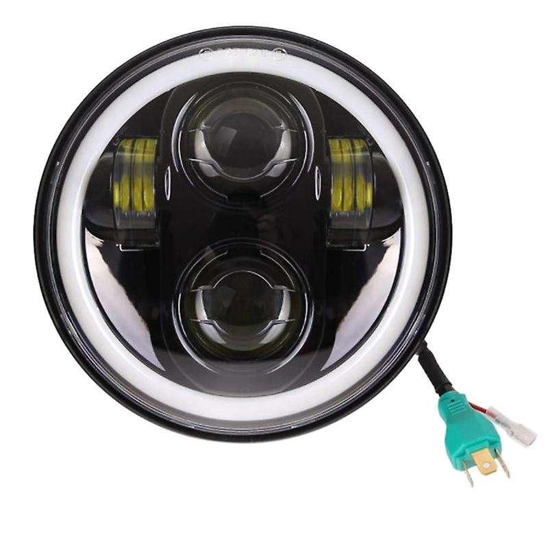 Motorcycle Accessories Headlight Fog Light Waterproof 5.75 Inch LED Headlight Bulb Light Kit Set for