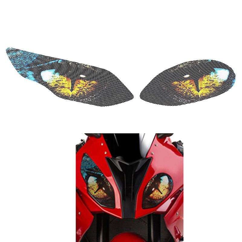 Motorcycle Accessories Headlight Protection Sticker Headlights Eye Body Sticker for - S1000RR HP4 20