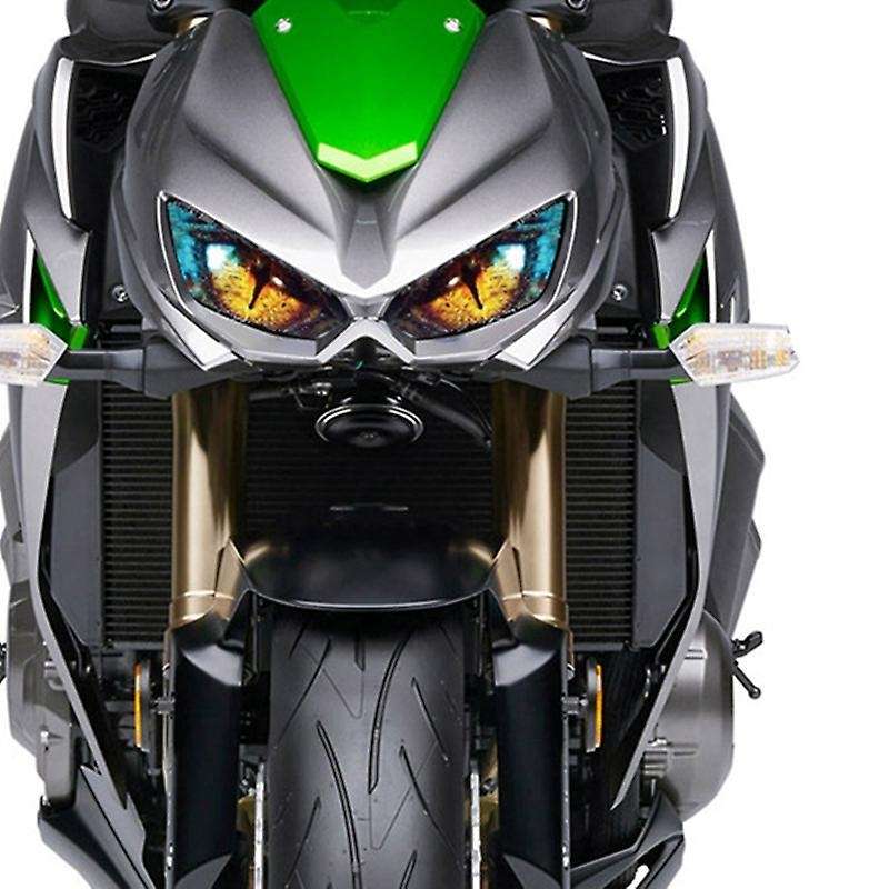 Motorcycle Accessories Headlight Protection Sticker Headlights Eye Body Sticker for Z1000 2014-2016