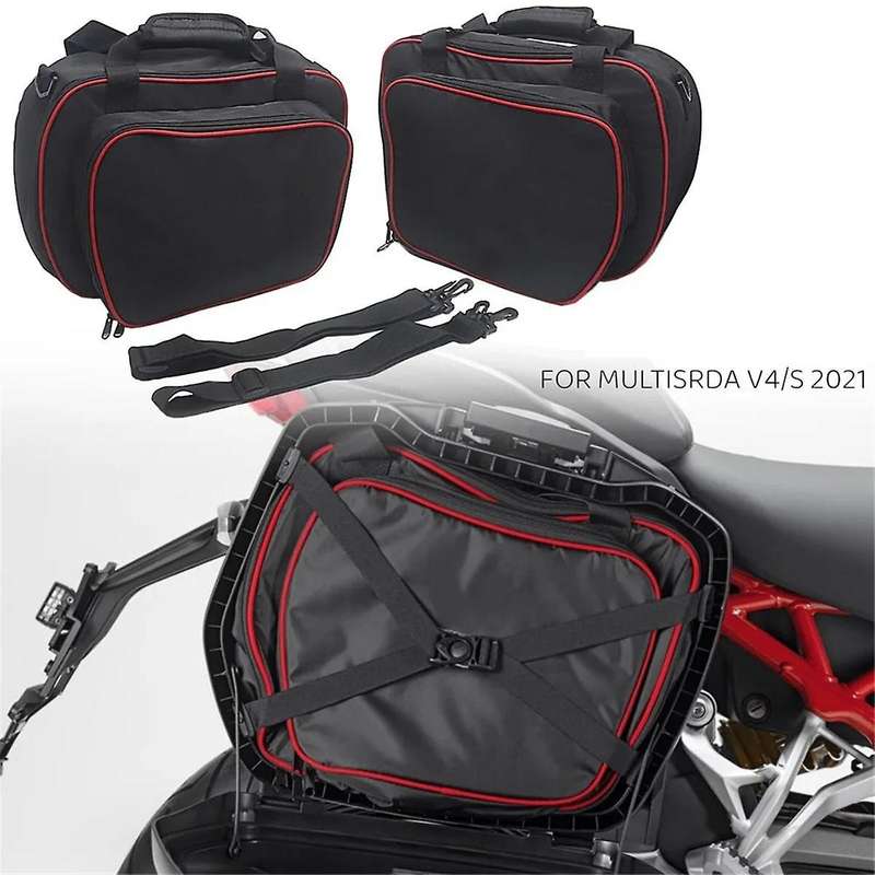 Motorcycle Accessories Inner Bags Side Panniers Cases Bags for V4 S 2021 V4