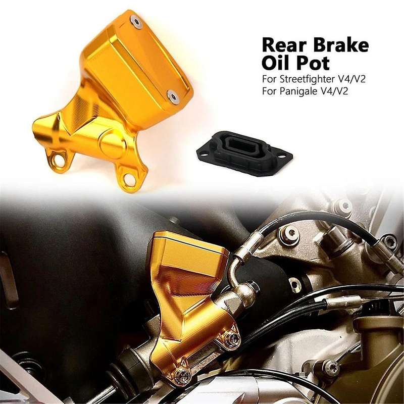 Motorcycle Accessories Rear Brake Oil Reservoir Kit for Panigale V4 PANIGALE V2 Streetfighter V4 Gol