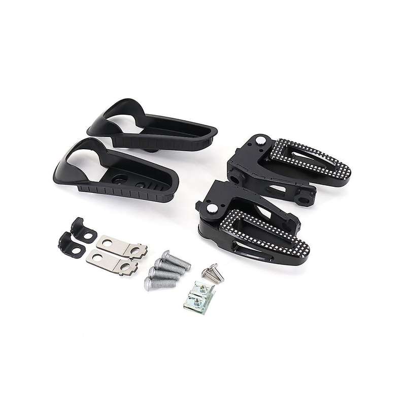 Motorcycle Accessories Rear Passenger Foot Pegs Mount Black Pedal for 300 Gts300 Gts300 300 2021 20