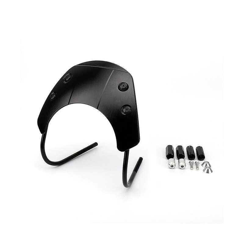 Motorcycle Accessories Sports Black Windscreen Windshield Visor for Gts300 Super 300 Super 2018 - 2
