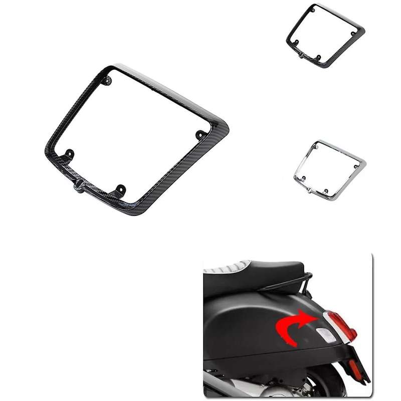 Motorcycle Accessories Taillight Cover Tail Lamp Protector Guard Frame for GTS300 GTV300 GT60(A)