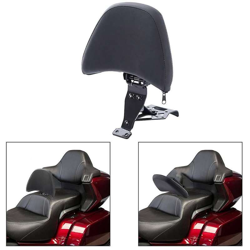 Motorcycle Adjustable Driver Seat Backrest Kit for Goldwing GL1800 2018-2019