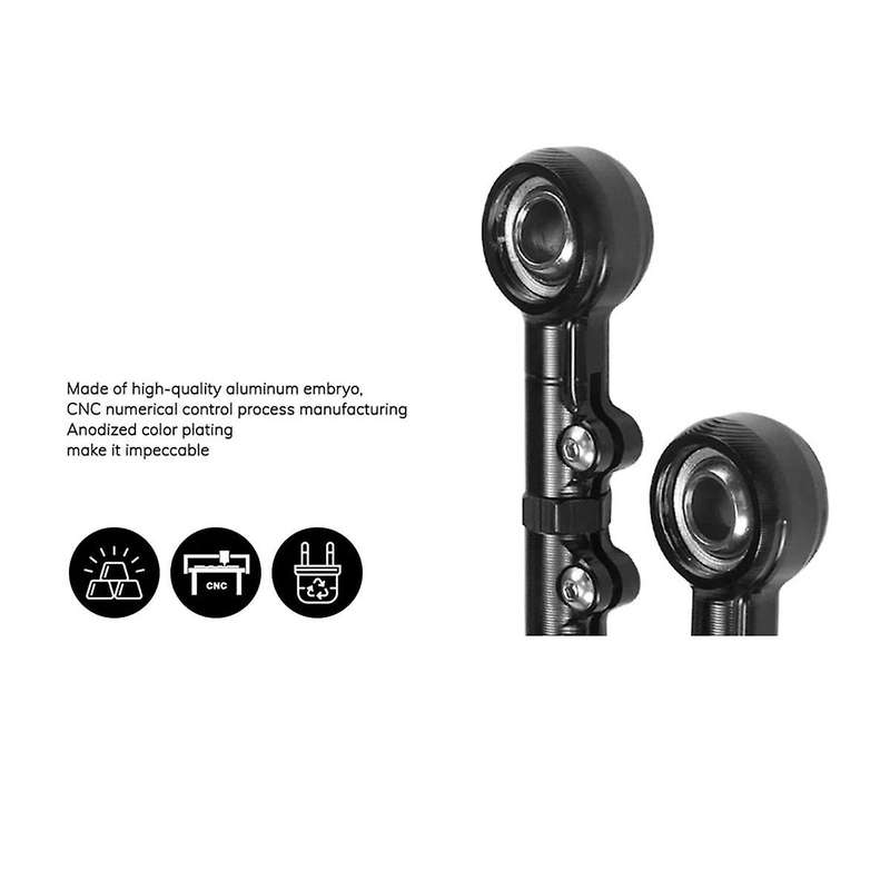 Motorcycle Adjustable Linkage Lowering Link Kit Drop Links Anti-Roll Bar for CB750 CB 750 2023-(Blac