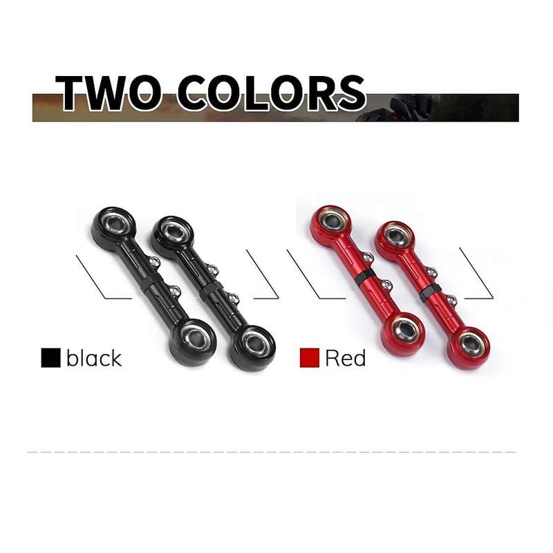Motorcycle Adjustable Linkage Lowering Link Kit Drop Links Anti-Roll Bar for CB750 CB 750 2023-(Blac