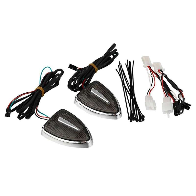 Motorcycle Aero Head Marker Lights Smoke Lens for Goldwing 1800 Gl1800 2012-2017 Accessories