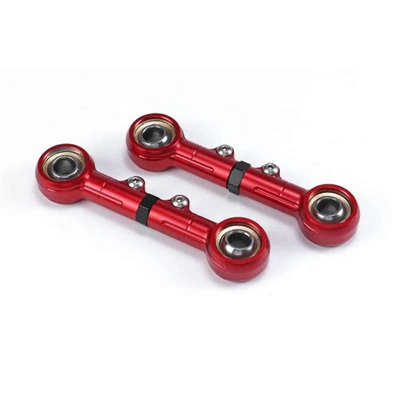 Motorcycle Adjustable Linkage Lowering Link Kit Drop Links Anti-Roll Bar for CB750 CB 750 2023-(Red)