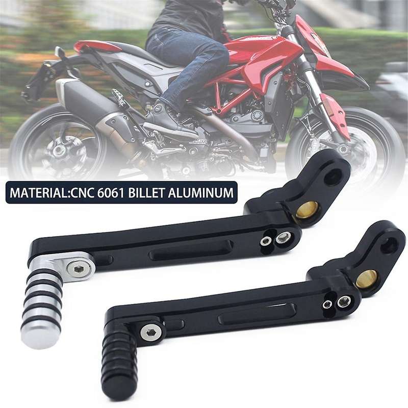 Motorcycle Adjustable Gear Shift Lever for Hypermotard 939 821 Shifter Pedal Foot Pegs CNC Aluminum