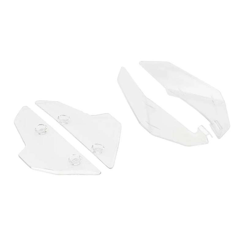 Motorcycle Air Deflector Wind Deflector Side Windscreen for Xl750 Transalp 2023(transparent)