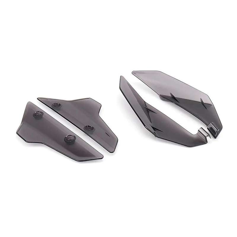 Motorcycle Air Deflector Wind Deflector Side Windscreen for Xl750 Transalp 2023(smoke Gray)