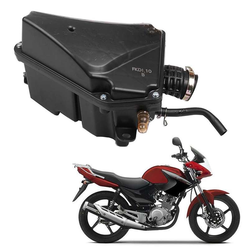 Motorcycle Air Filter Box + Air Filter for JYM125 YBR125 YBZ Motorcycle Accessories