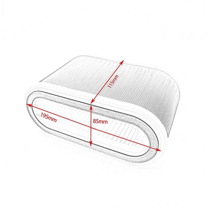Motorcycle Air Filter Cleaner Reuseful Elements Air Cleaner for V-max 1200 Vmx12 1fk144510000 1fk-14
