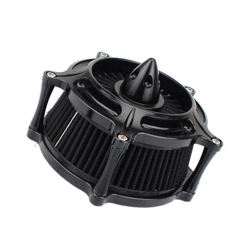 Motorcycle Air Filters Turbine Intake Air Cleaner System for Touring Road Street Glide Softail FXST