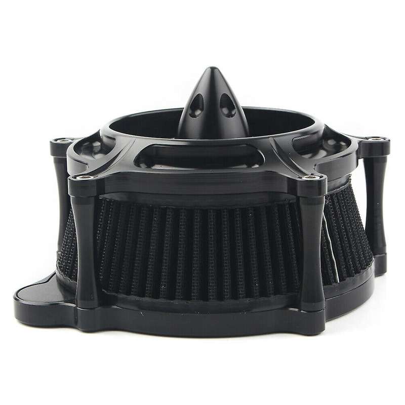 Motorcycle Air Filters Turbine Intake Air Cleaner System for Touring Road Street Glide Softail FXST