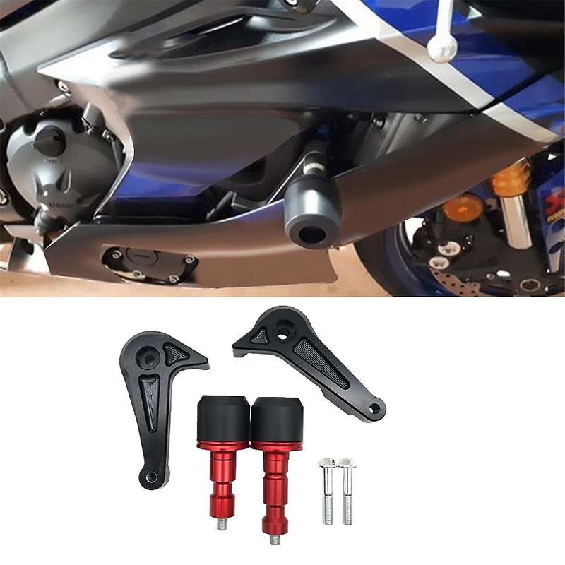 Motorcycle Aluminium Alloy Falling Protection Frame Slider Crash Pad Protector for Yzf-r6 2017-2022