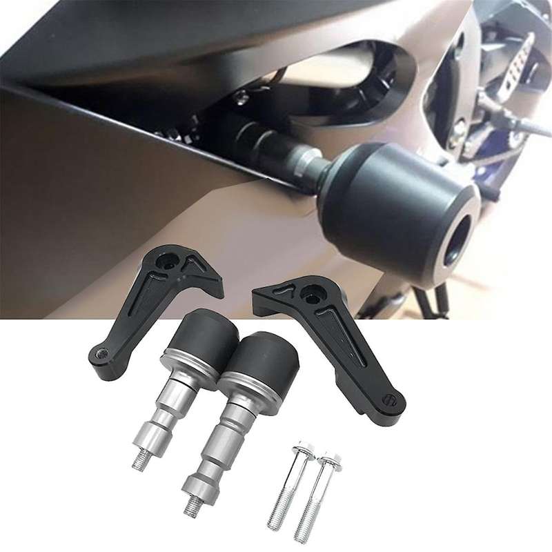 Motorcycle Aluminium Alloy Falling Protection Frame Slider Crash Pad Protector for Yzf-r6 2017-2022