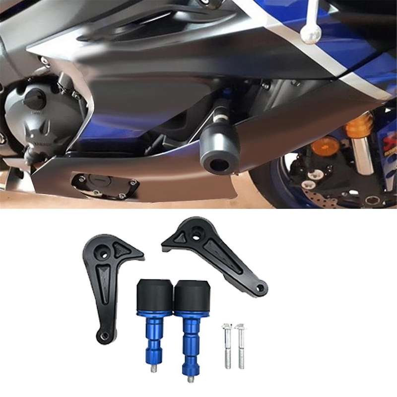 Motorcycle Aluminium Alloy Falling Protection Frame Slider Crash Pad Protector for Yzf-r6 2017-2022