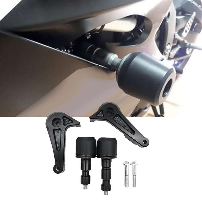 Motorcycle Aluminium Alloy Falling Protection Frame Slider Crash Pad Protector for Yzf-r6 2017-2022