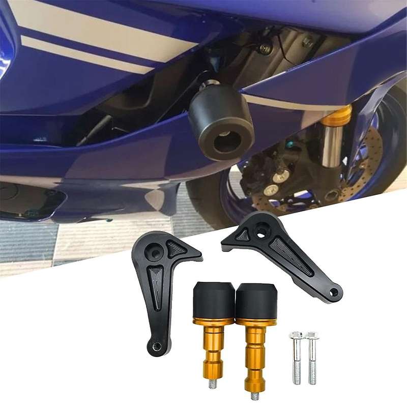 Motorcycle Aluminium Alloy Falling Protection Frame Slider Crash Pad Protector for Yzf-r6 2017-2022