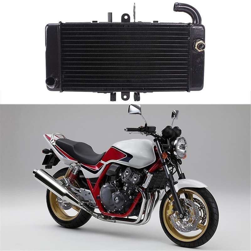 Motorcycle Aluminium Radiator Cooler Cooling Water Tank for CB400 CB400SF 1992 - 1998