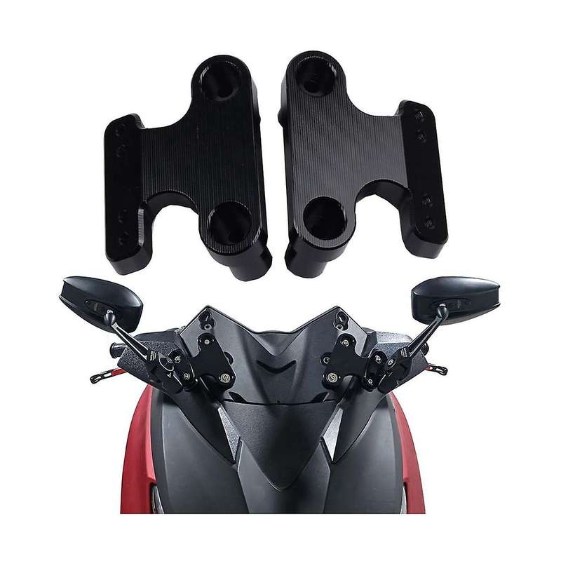 Motorcycle Anti-shake Side Rearview Mirrors Adapter Fixed Stent Bracket Holder for Xmax300 X-max 125