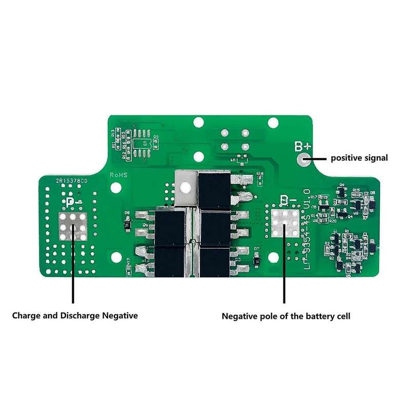 Motorcycle Battery Protection Plate for 4-series Anti-overcharge and Overdischarge with Charge Disp