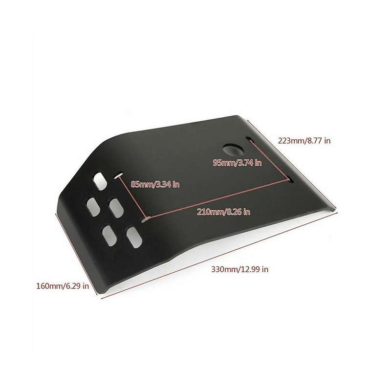 Motorcycle Black Engine Guard Cover Skid Plate for Serow Xt250 Tricker Xg250 Co