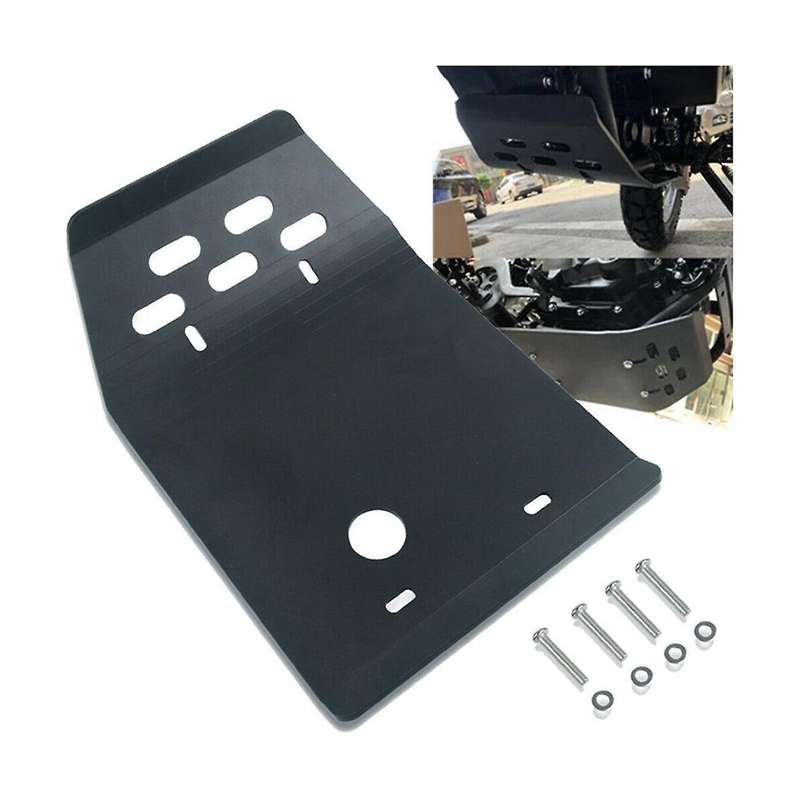 Motorcycle Black Engine Guard Cover Skid Plate for Serow Xt250 Tricker Xg250 Co