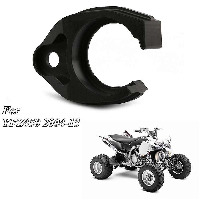 Motorcycle Black Plastic Swingarm Swing Arm Chain Guide Buffer Slider Seal Guard for YFZ450 YFZ 450