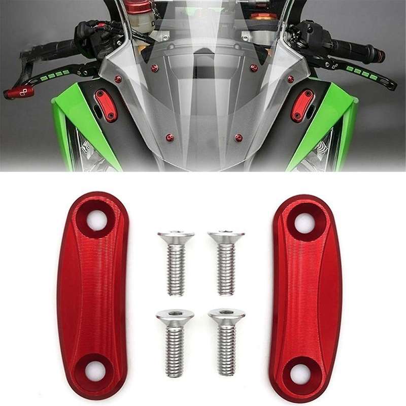 Motorcycle Block OFF Plate Mirror Chassis Code Cap Base for ZX10R 2016-2023 ZX6R 2019-2023 Accessori