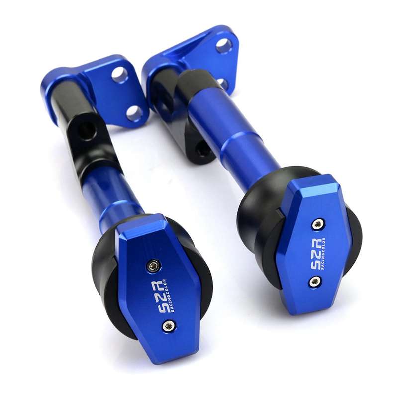 Motorcycle Blue Engine Falling Protection Frame Slider Anti Crash Pad Protector for GSX250R DL250 GS