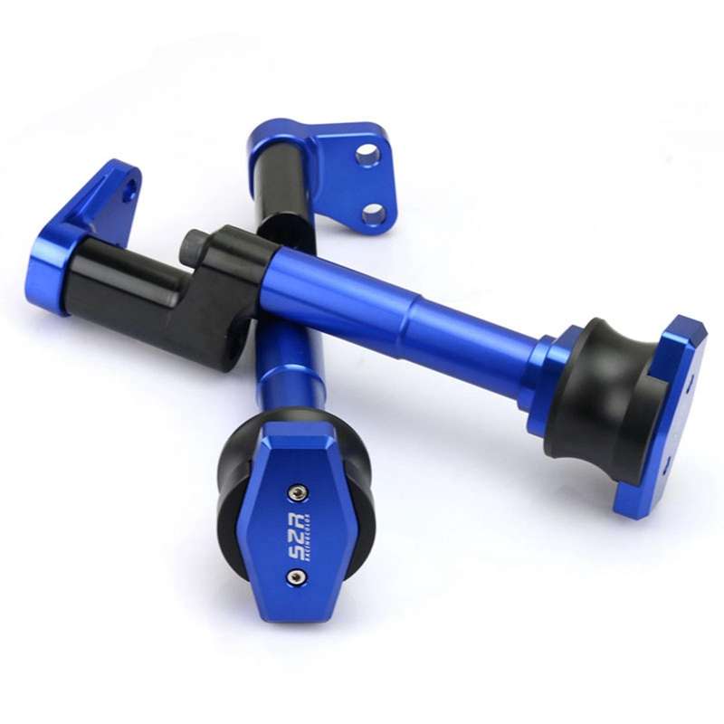 Motorcycle Blue Engine Falling Protection Frame Slider Anti Crash Pad Protector for GSX250R DL250 GS