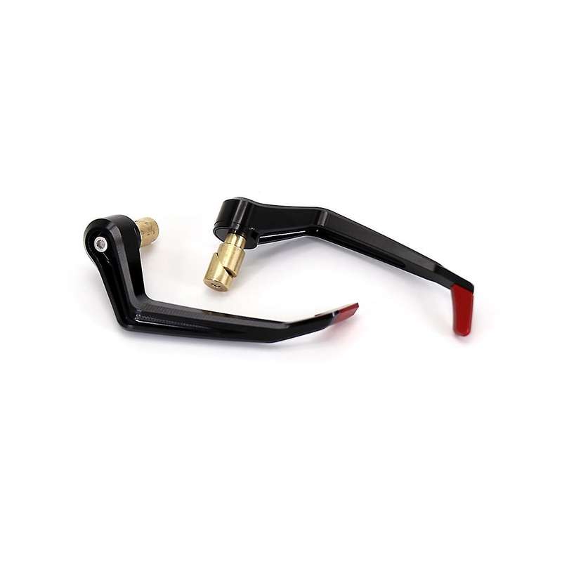 Motorcycle Brake Clutch Levers Guard Protector for Panigale V4 S Sp Handle Bar Grips Guard (red)