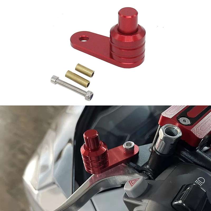 Motorcycle Brake Lever Lock to Prevent Falls Black