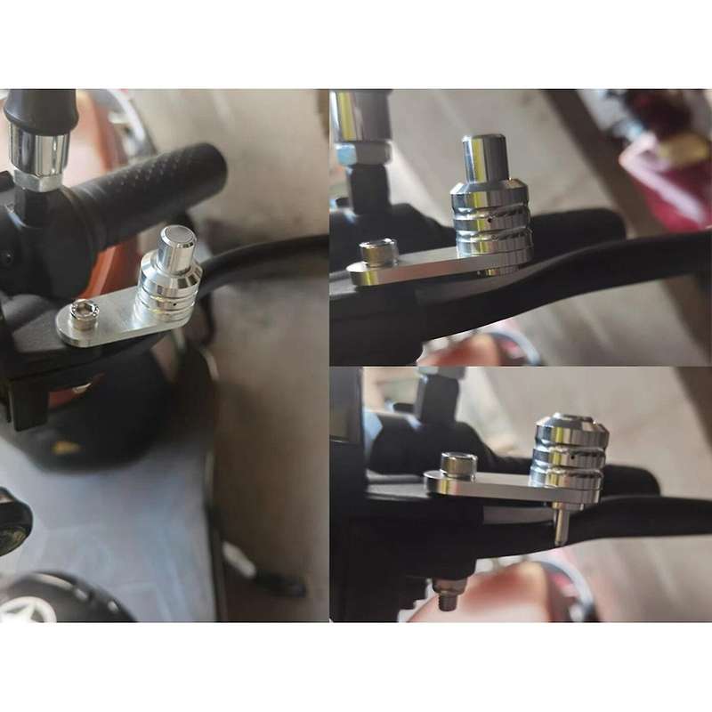 Motorcycle Brake Lever Lock to Prevent Falls Black