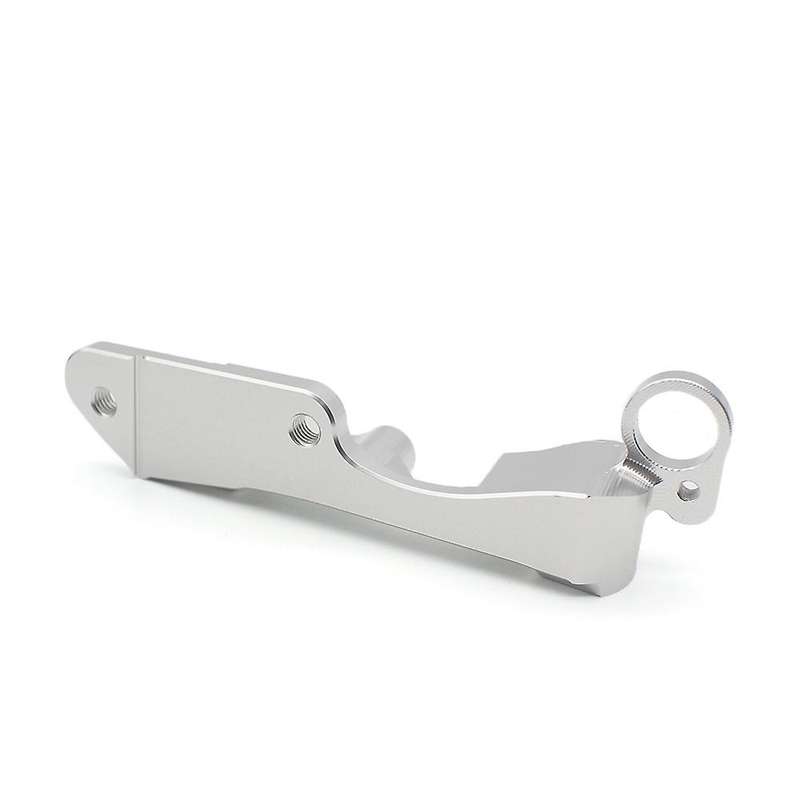 Motorcycle Caliper Adapter Code Brake Caliper Rotor Adapter Brackets for 6 Days Sei Giorni(Silver)