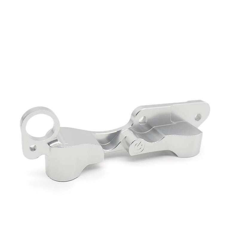 Motorcycle Caliper Adapter Code Brake Caliper Rotor Adapter Brackets for 6 Days Sei Giorni(Silver)