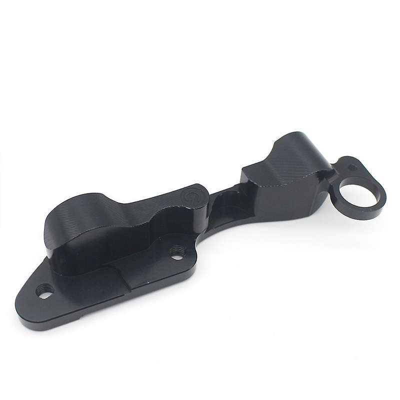 Motorcycle Caliper Adapter Code Brake Caliper Rotor Adapter Brackets for 6 Days Sei Giorni(Black)